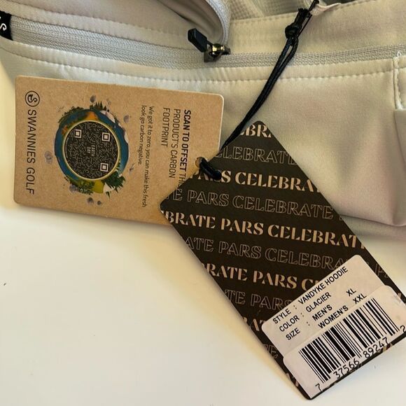 Sold Vandyke Half Zip Hoodie, Glacier Grey, Size XL, NWT - Picture 12 of 12